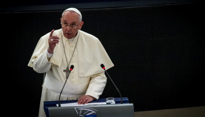 Papst Franziskus 2014. Foto: Claude Truong-Ngoc / cc 3.0